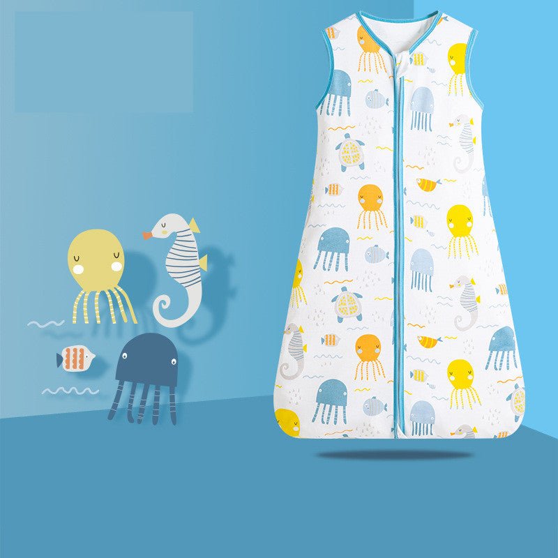 Baby Vest Pajamas Sleeveless Baby Kick-proof Children Sleeping Bag - Fancy Nursery
