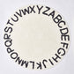 Kids Alphabet Rug, Educational Round Rug