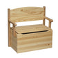 Little Colorado Wood Bench Toy Box - Fancy Nursery