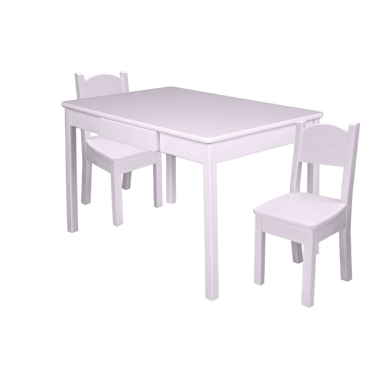 Little Colorado's ARTS & CRAFTS TABLE WITH OPEN BACK CHAIRS - Fancy Nursery