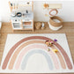 Boho Nordic Children's Room Rainbow Carpet - Fancy Nursery