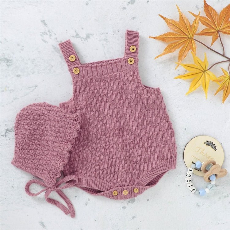 Fashion Newborn Baby Boy Girl Knitted Romper - Fancy Nursery