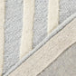 Geometric Handmade Tufted Wool Area Rug in Blue/Ivory - Fancy Nursery