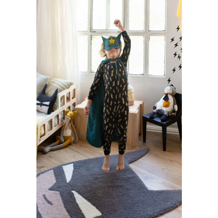 Lorena Canals Kids Wool Rug BatBoy 4' x 3' - Fancy Nursery