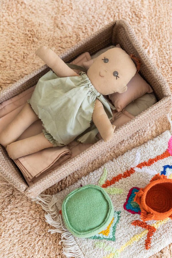 Lorena Canals Mini Lorena Nari Doll Toy Set - Fancy Nursery