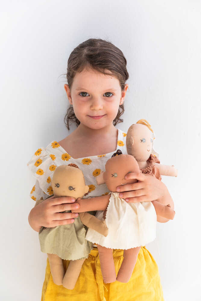 Lorena Canals Mini Lorena Sana Doll Toy Set - Fancy Nursery
