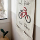Lorena Canals Wall Pocket Hanging Cool Kids Ride Bikes 1' 6" x 2' 4" - Fancy Nursery