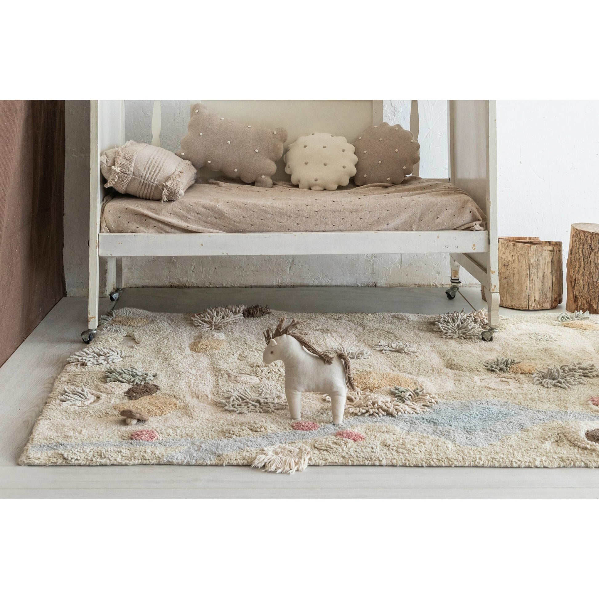 Lorena Canals Washable Play Rug Path of Nature - Fancy Nursery