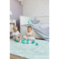 Lorena Canals Washable Rug Hippy Mint 4' x 5' 3" - Fancy Nursery