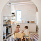 Lorena Canals Washable Rug Kitchen Tiles Dark Grey 4' x 5'3 - Fancy Nursery