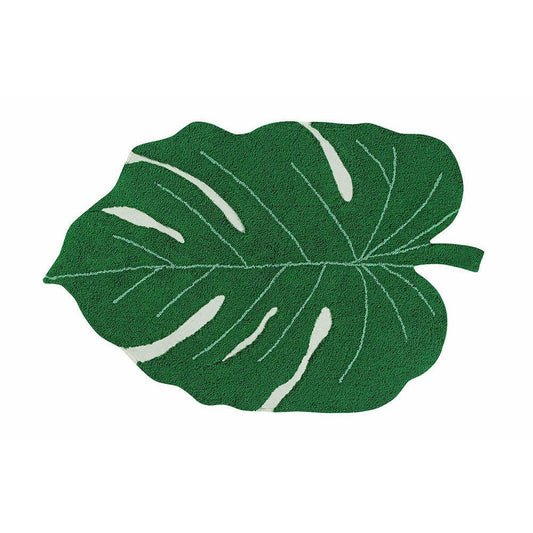 Lorena Canals Washable Rug Monstera Leaf - Fancy Nursery